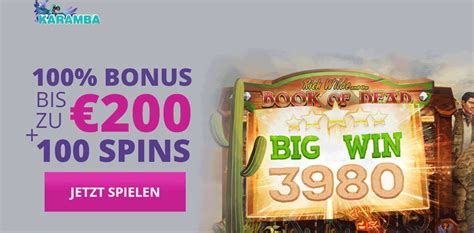 karamba bonus freispiele Beste Online Casino Bonus 2023
